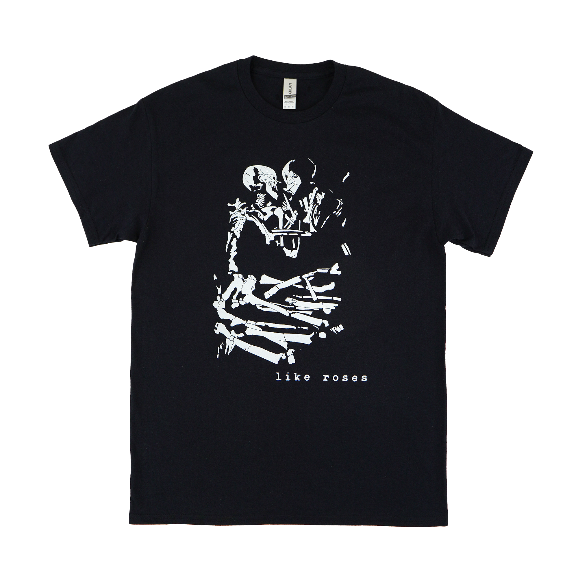 skeleton tee