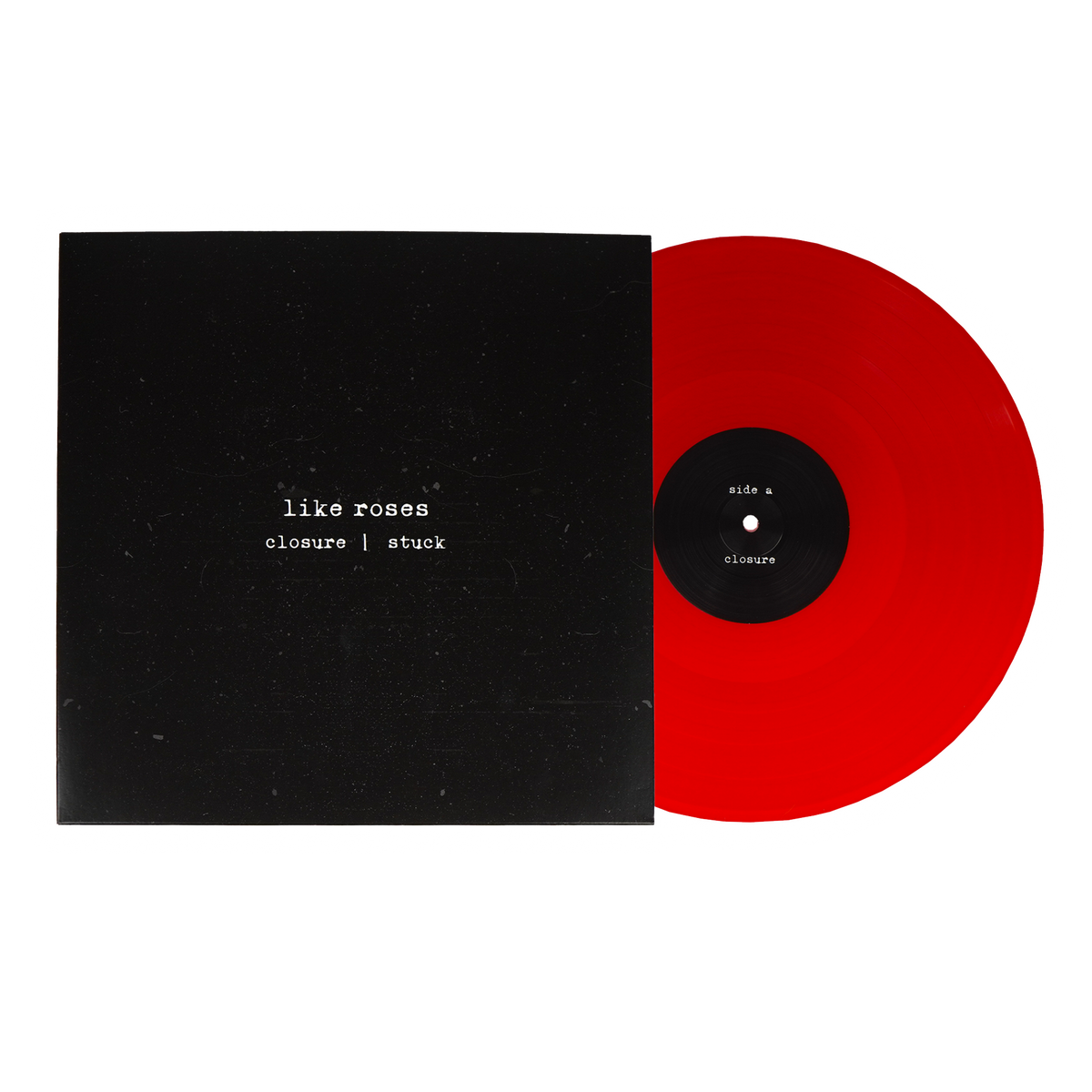 But Easy Red Roses closure | stuck vinyl (red) – Like Roses